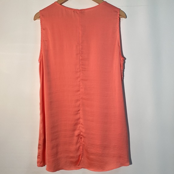 RENUAR - sleeveless tunic style blouse. Size L - Picture 2 of 7